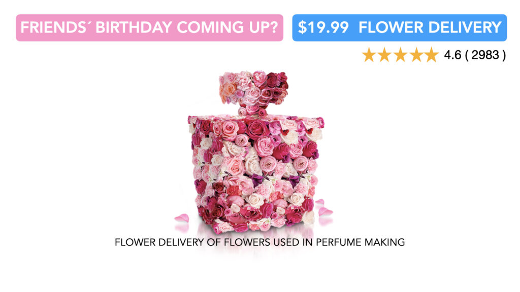 popular cheap flower delivery service of fragrant flowers